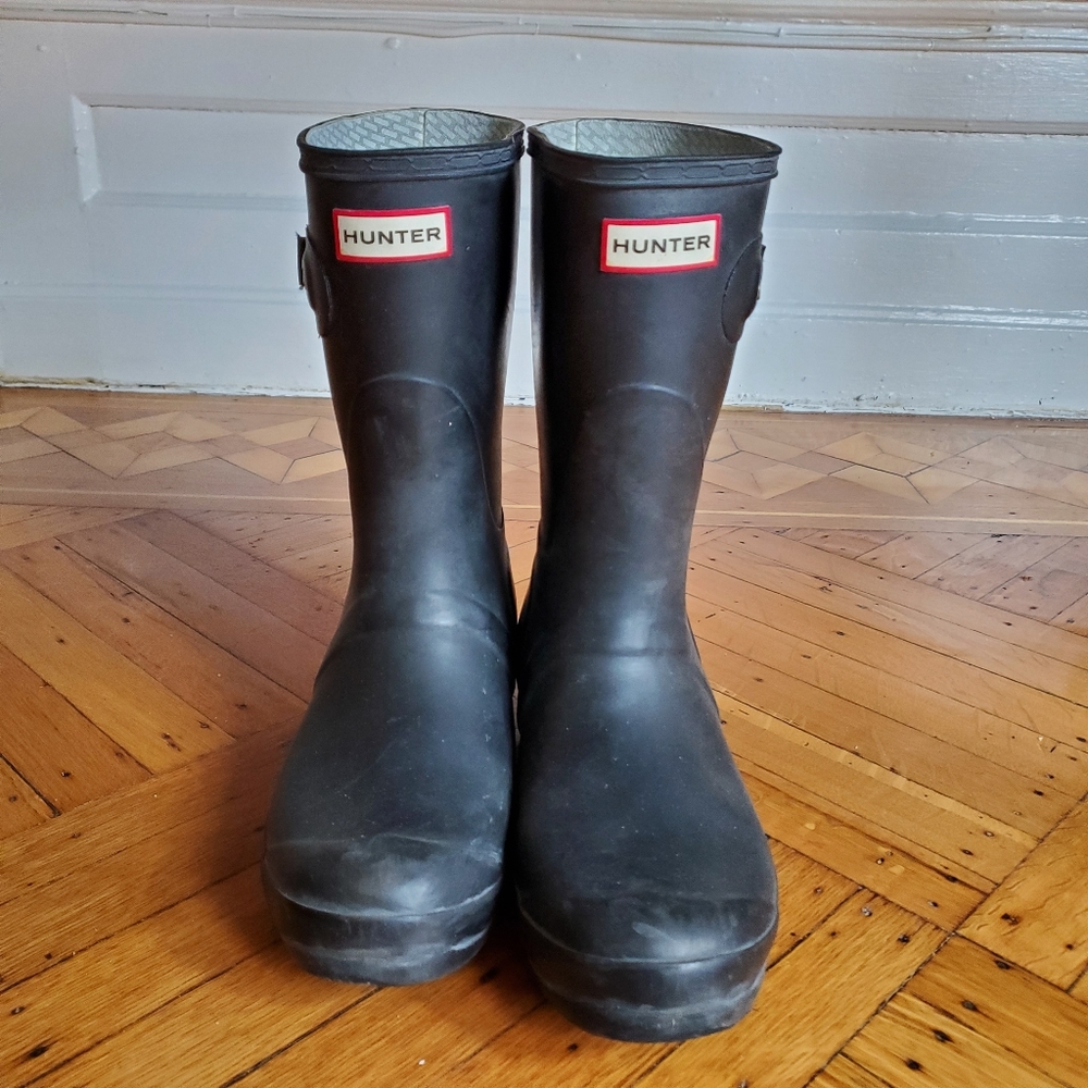 Hunter Wellies Original Short, Black